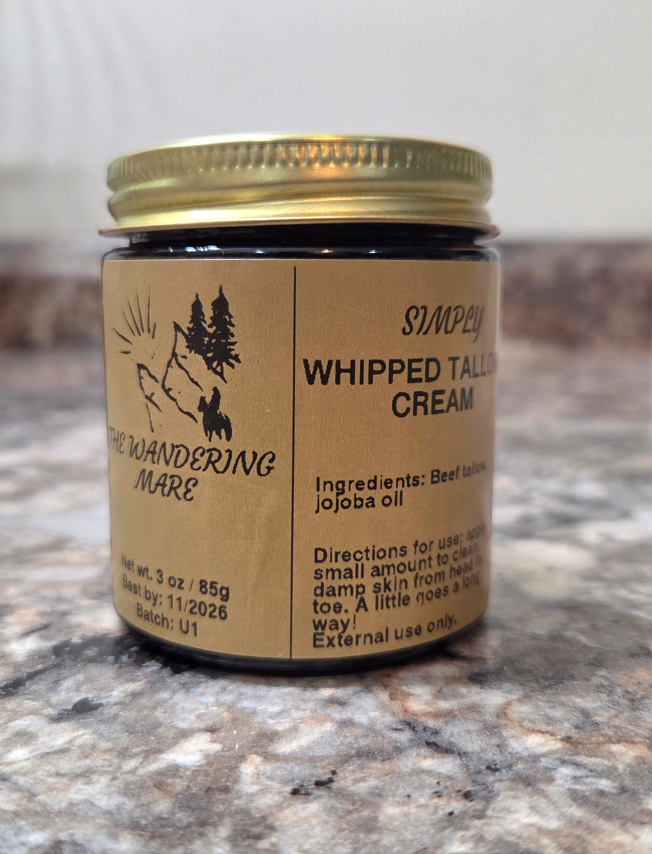Simply Whipped Tallow Cream